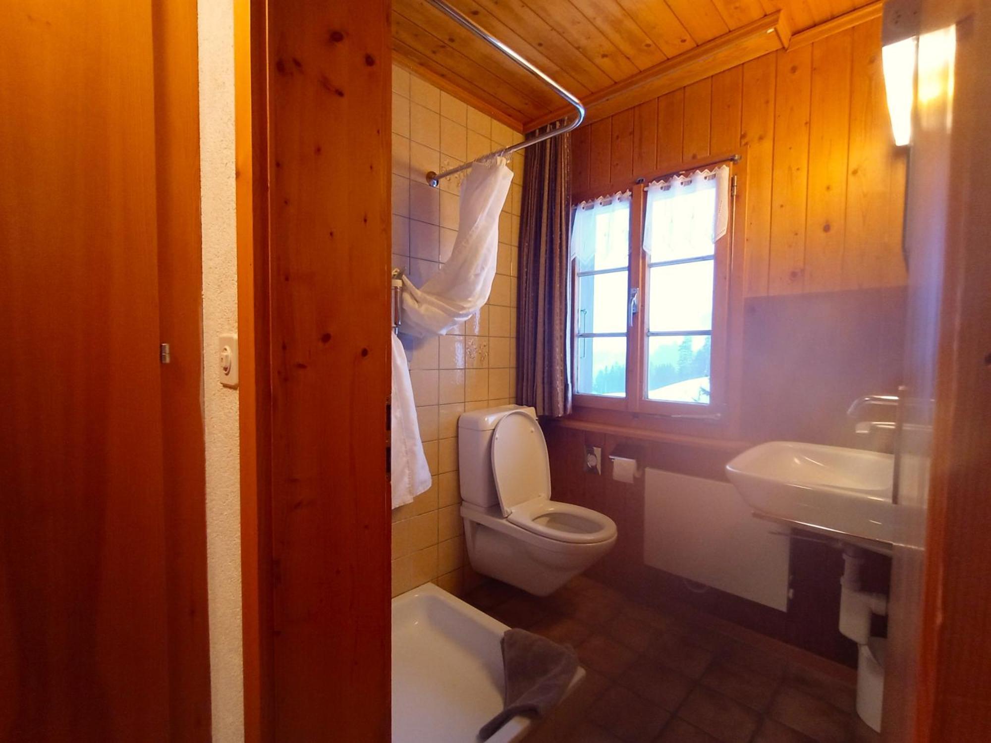 Chambre Double Doppelzimmer Camping Jaunpass Boltigen エクステリア 写真